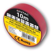 Entac EIT-1315-10M-R izolačná páska PVC 15x0,13mm červená 10m