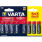 Varta Longlife Max Power AA; LR06; blister 5+3ks