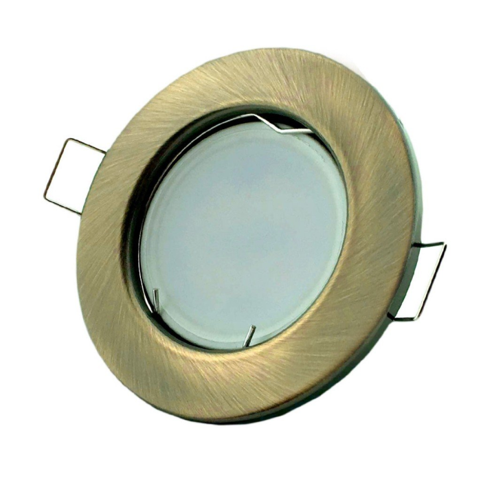 Avide ABGU10F-N-CO podhľadové svietidlo - kruh normál medený