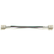 Avide LED pás 12V RGB 4pin spojka-4pin spojka (kábel prepojov.hotový)