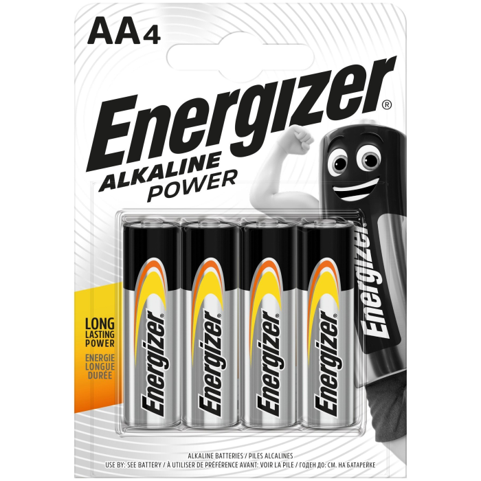 Energizer Alkaline Power AA; LR06; blister 4 ks