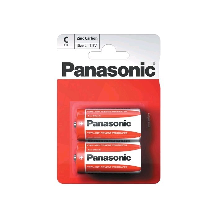 Panasonic Red C Special;  R14;  blister 2ks