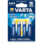 *Varta High Energy AAA; LR03; blister 4ks