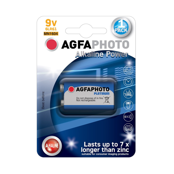 AgfaPhoto Power 9V, blister 1ks