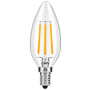 Avide LED žiarovka Filament Candle 7W E14 NW 4000K High Lumen (810lumen)