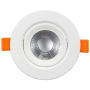 Avide ALDLS38NW-R-7W LED stropné svietidlo 7W zabud. okrúhle 38° SPOT