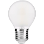 Avide LED žiarovka Frosted Filament Mini Globe 4W E27 NW 4000K (450lumen) neutrálna biela