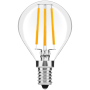 Avide LED žiarovka Filament Mini Globe 4W E14 NW 4000K (390lumen) neutrálna biela