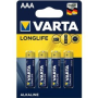 Varta Longlife AAA; LR03; blister 4ks