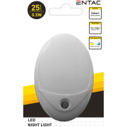 ENTAC Svietidlo orientačné/nočné 0,5W CW (oválne)