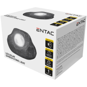 ENTAC Svietidlo záhradné solárne-kameň 14cm Plastic 1LED