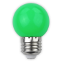 Avide dekoračná LED G45 1W E27 zelená