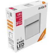 Avide Outdoor lampa LED schod. Kano 3W NW IP54