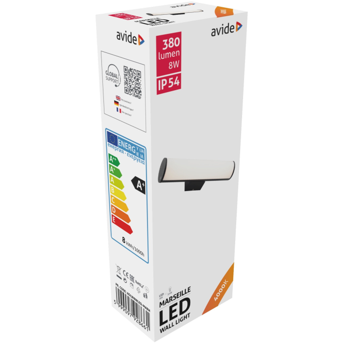 Avide Outdoor lampa LED nást. Marseille 8W NW IP54