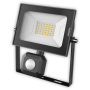 Avide LED SLIM Reflektor SMD 30W NW with PIR s rýchl.kon.(2250 lumen)