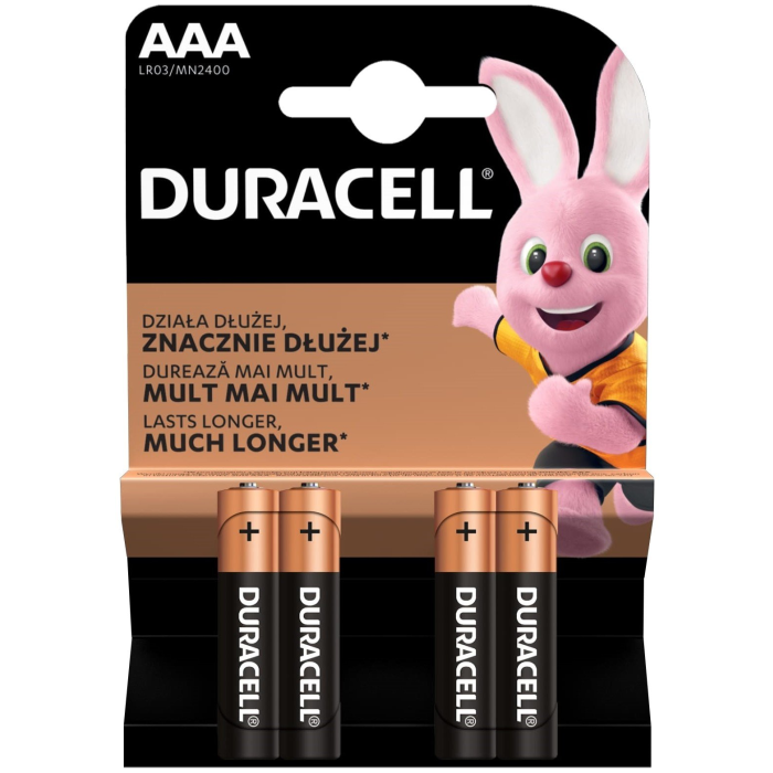 DURACELL Basic Duralock LR03 K4