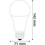 Avide LED Globe A70 16W E27 CW (2010lumen)