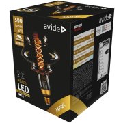 Avide LED Jumbo Filament Pearl 8W E27 EW Amber (500lumen) dimmable