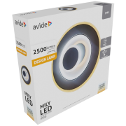 Avide LED Design Mily mini 3switch 37W nástenné svietidlo 2500lm