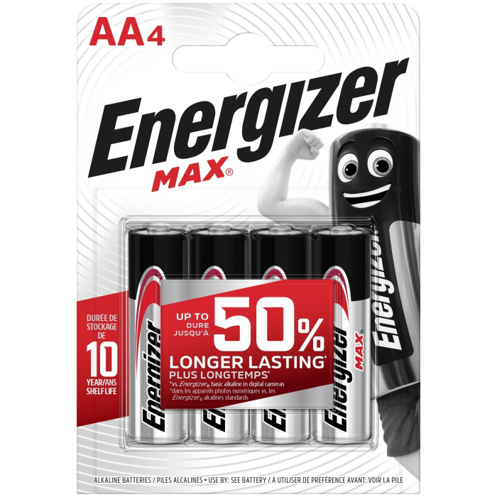 Energizer Max Alkaline LR06 B4