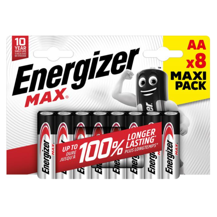 Energizer Max Alkaline LR06 B8