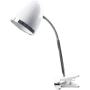 Avide Stolná lampa Clip White E27 max. 15W