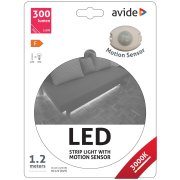Avide LED Strip Blister Bed Sensor Light 3W 12V Single 3000K 1.2m