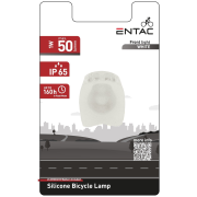 ENTAC cyklo svietidlo Plastic biele 1ks